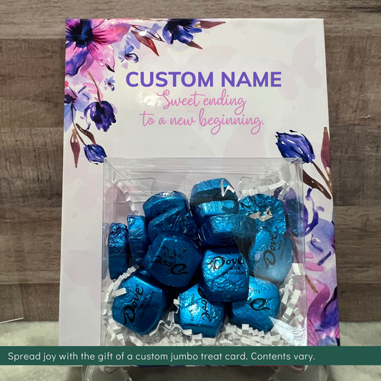 Custom Jumbo Treat Card
