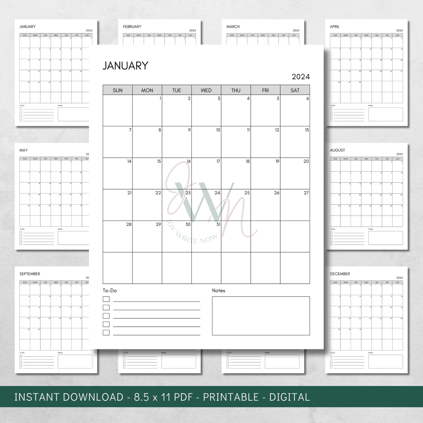 2024 Calendar