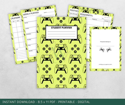 Level Up Student Planner